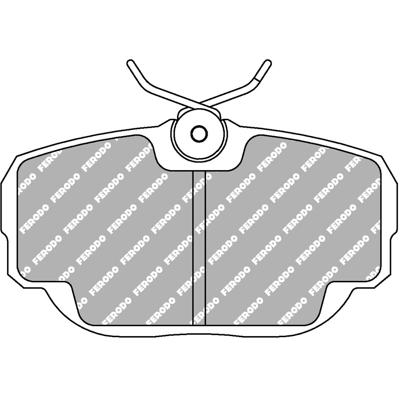 Ferodo DS3000 Front Brake Pads for Mercedes 190 (82-94)