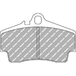 Ferodo DS2500 Rear Brake Pads for Porsche 987 Boxster (2004+)