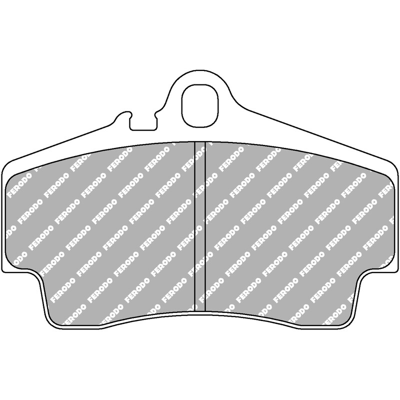 Ferodo DS2500 Rear Brake Pads for Porsche 987 Boxster (2004+)