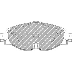 Ferodo DS2500 Front Brake Pads for Seat Leon 5F (2012+)