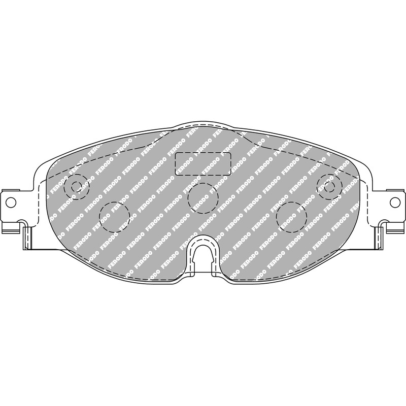 Ferodo DS2500 Front Brake Pads for Skoda Octavia 5E (2012+)