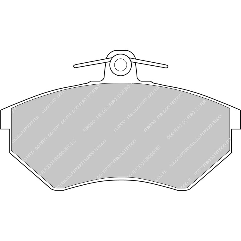 Ferodo DS3000 Front Brake Pads for VW Corrado (89-95)