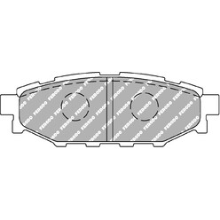 Ferodo DS2500 Rear Brake Pads for Subaru Impreza GD / GG WRX STI (02-07)