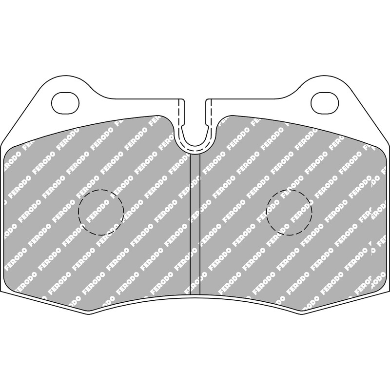 Ferodo DS Performance Front Brake Pads for Nissan Skyline R34 GT-R (98-02)