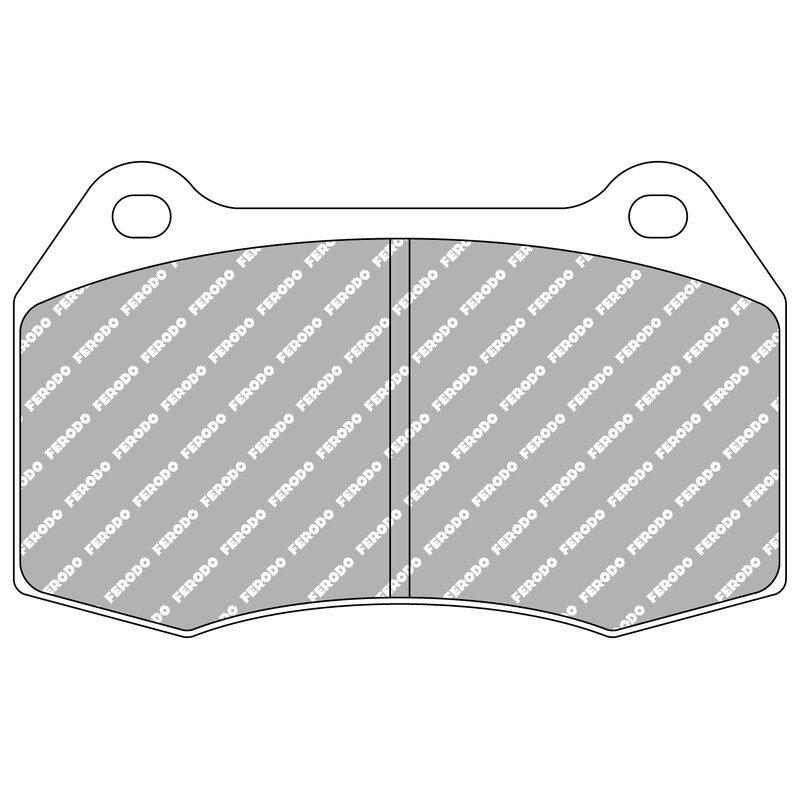 Ferodo DS2500 Front Brake Pads for Nissan Skyline R34 GT-R (98-02)
