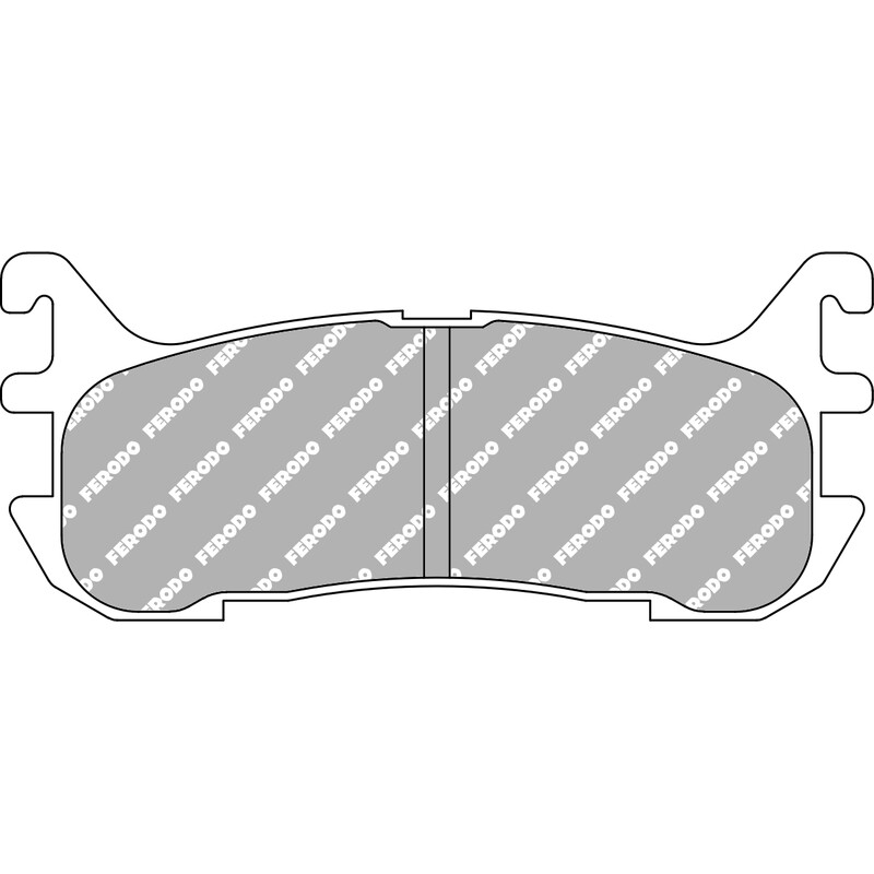 Ferodo DS2500 Rear Brake Pads for Mazda MX-5 NB (98-05)