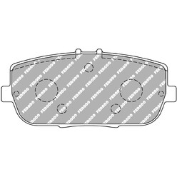 Ferodo DS2500 Rear Brake Pads for Mazda MX-5 NC (2005+)