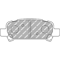 Ferodo DS2500 Rear Brake Pads for Subaru Impreza GC / GF (94-00)