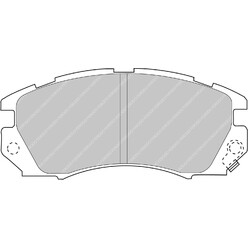 Ferodo DS2500 Front Brake Pads for Subaru Impreza GC / GF (94-98)