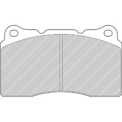 Ferodo DS2500 Front Brake Pads for Subaru Impreza GD / GG WRX STI (01-07)