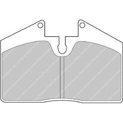 Ferodo DS2500 Rear Brake Pads for Ferrari 348 TB (90-94)