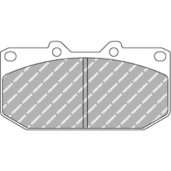 Ferodo DS2500 Front Brake Pads for Nissan Skyline R34 GTT (98-00)