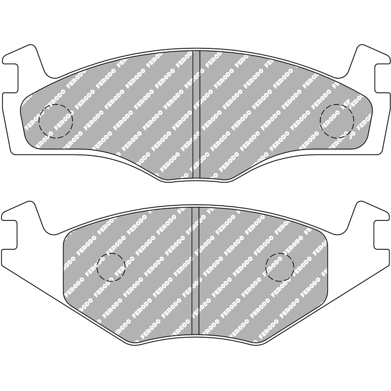 Ferodo\u0020DS2500\u0020Front\u0020Brake\u0020Pads\u0020for\u0020VW\u0020Santana\u0020\u002881\u002D84\u0029