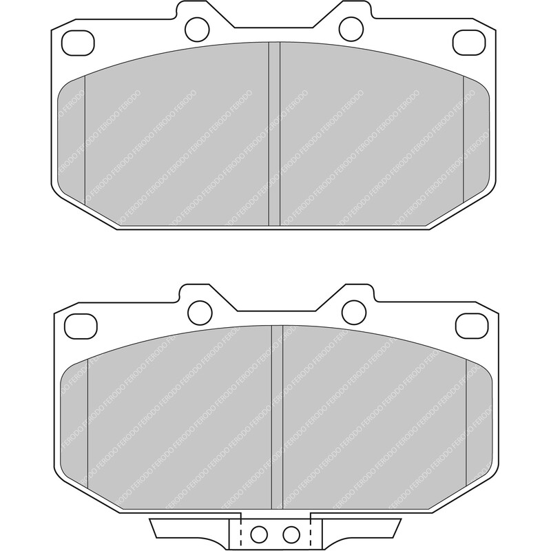 Ferodo DS Performance Front Brake Pads for Nissan Silvia S15 (94-04)