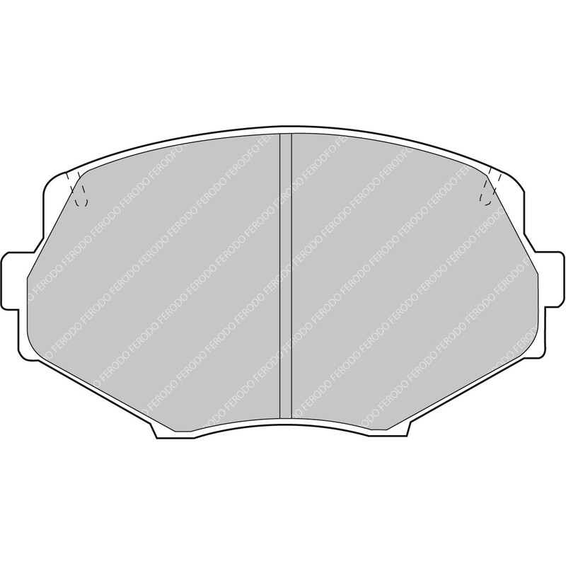 Ferodo DS Performance Front Brake Pads for Mazda MX-5 NA (90-94)