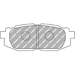 Ferodo DS2500 Rear Brake Pads for Toyota GT86 (2012+)