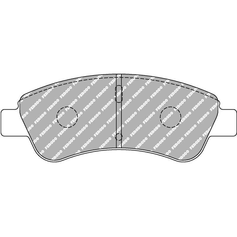 Ferodo DS Performance Front Brake Pads for Peugeot 1007 (2005+)