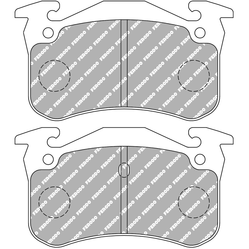 Ferodo DS3000 Rear Brake Pads for Renault Mégane 1 (96-03)