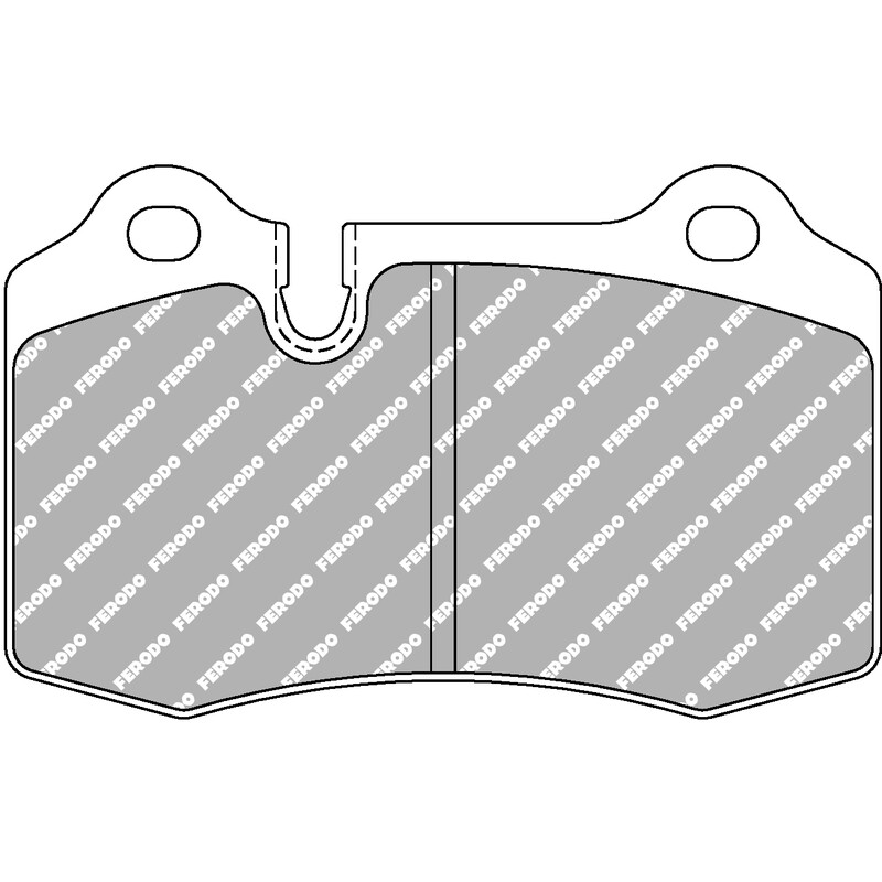 Ferodo DS Performance Rear Brake Pads for Volvo S60 R (2003+)
