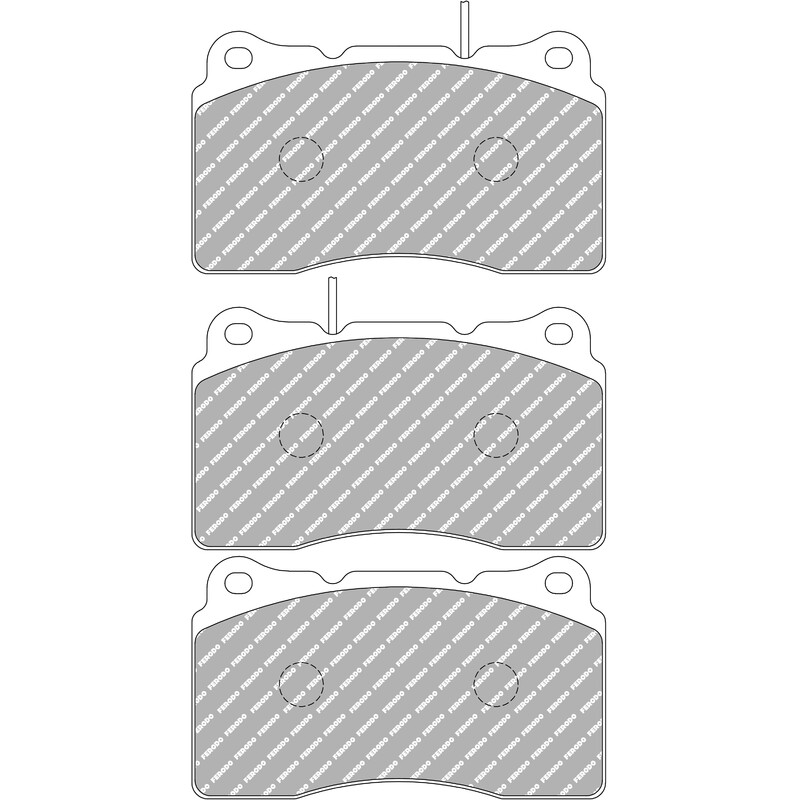 Ferodo DS Uno Front Brake Pads for Lancia Kappa (94-01)