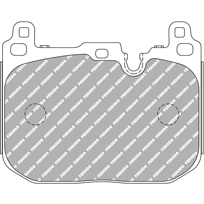 Ferodo DS2500 Front Brake Pads for BMW M3 F80 (2014+)