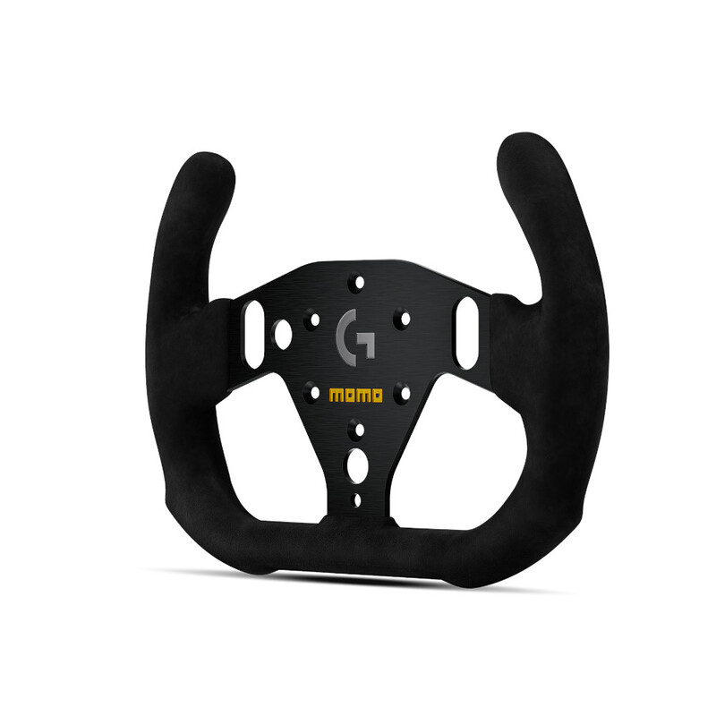 Momo x Logitech G Sim GT-Racer 290 Microfibre Steering Wheel