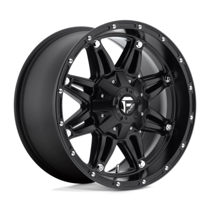 Fuel D531 Hostage 17x9" 5x127/135 ET-12, Flat Black