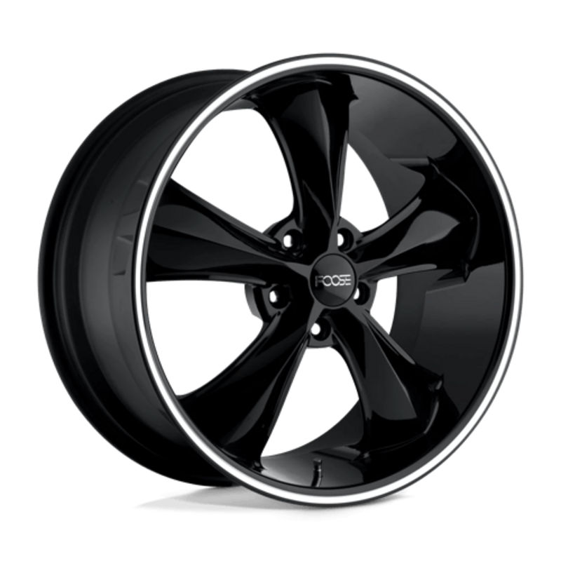 Foose 1PC F104 Legend 20x10" 5x114.3 ET40, Gloss Black Milled