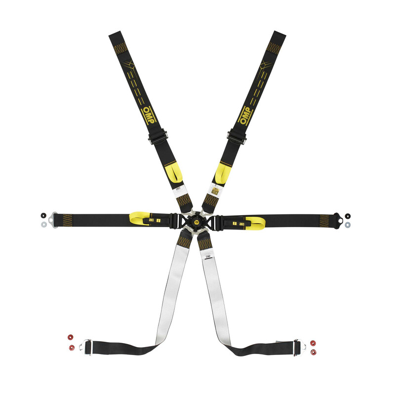 OMP 6 Points 2" Endurance Harness (FIA, Hans) 2024