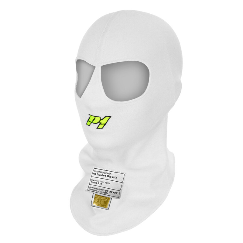 P1 Air Eyehole Balaclava, White (FIA 8856-2018)