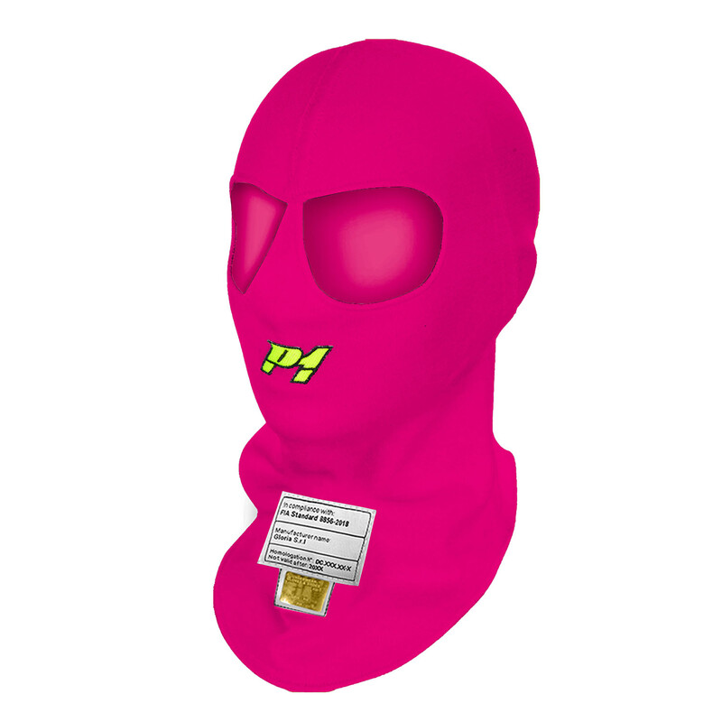 P1 Air Eyehole Balaclava, Fuchsia (FIA 8856-2018)