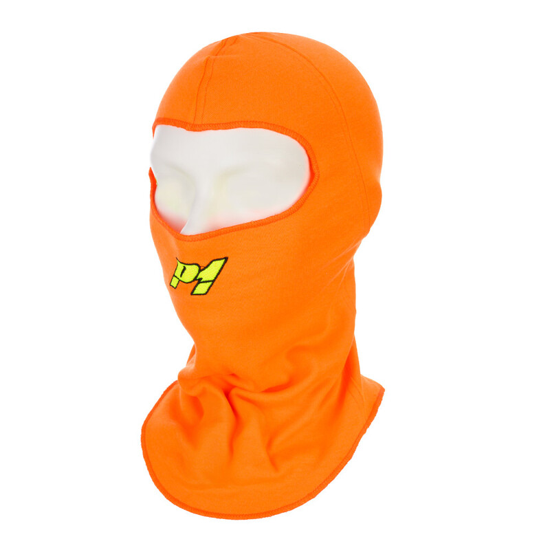 P1 Single Layer Balaclava, Neon Orange