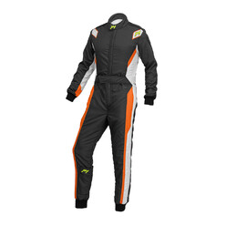 P1 Lap.Evo Suit, Anthracite & Silver (FIA 8856-2018)