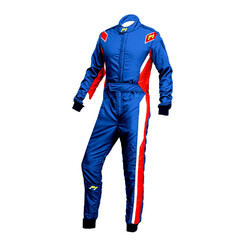 P1 Lap.Evo Suit, Royal Blue & Red (FIA 8856-2018)