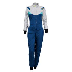 P1 Diva Lady Suit, Dark Blue & Silver (FIA 8856-2018)