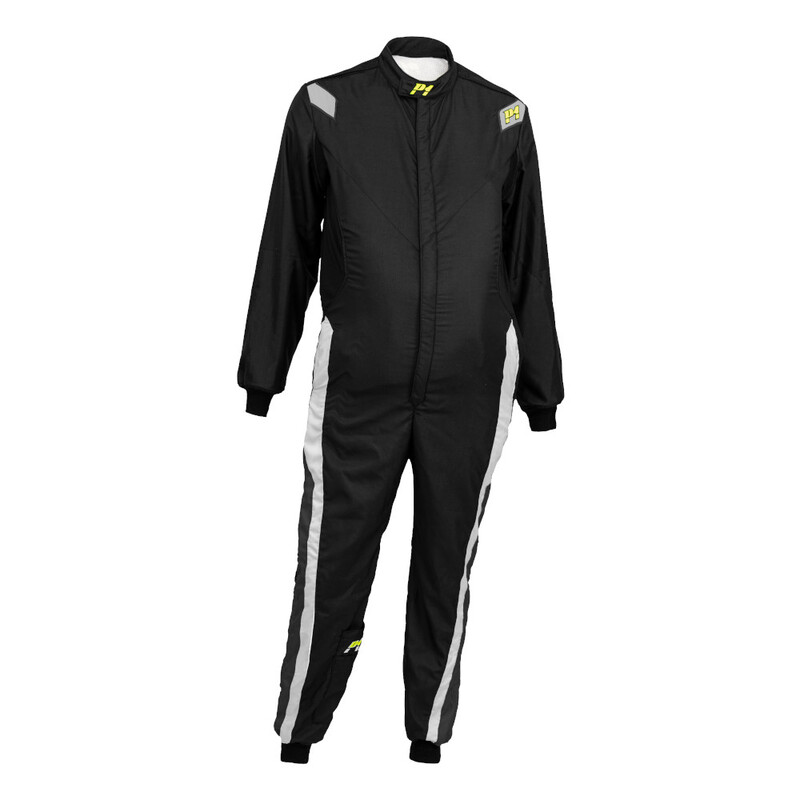 P1 Gent.Evo Suit, Black & Silver (FIA 8856-2018)