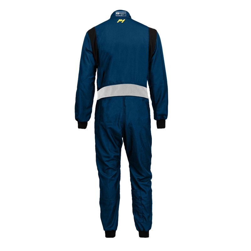 P1 Gent.Evo Suit, Dark Blue & Silver (FIA 8856-2018)