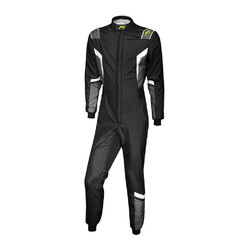 P1 Pro-SF Suit, Black & Silver (FIA 8856-2018)