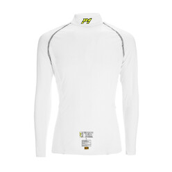 P1 Slim Fit Elite Top, White (FIA 8856-2018)