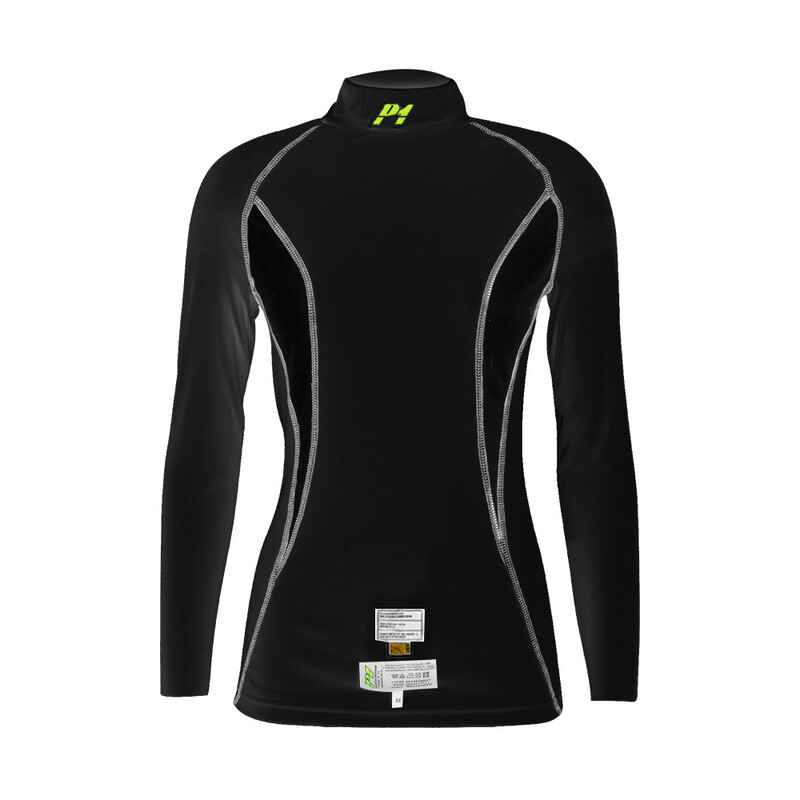 P1 Slim Fit Elite Lady Top, Black (FIA 8856-2018)