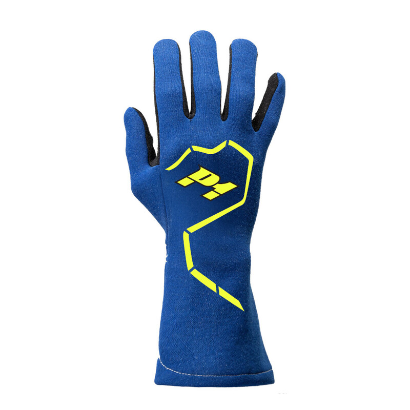 P1 Fast Gloves, Royal Blue (FIA 8856-2018)
