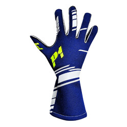 P1 Speed Gloves, Royal Blue & White (FIA 8856-2018)