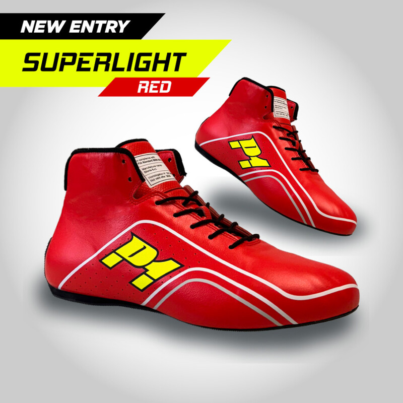 P1 Superlight Shoes, Red (FIA 8856-2018)
