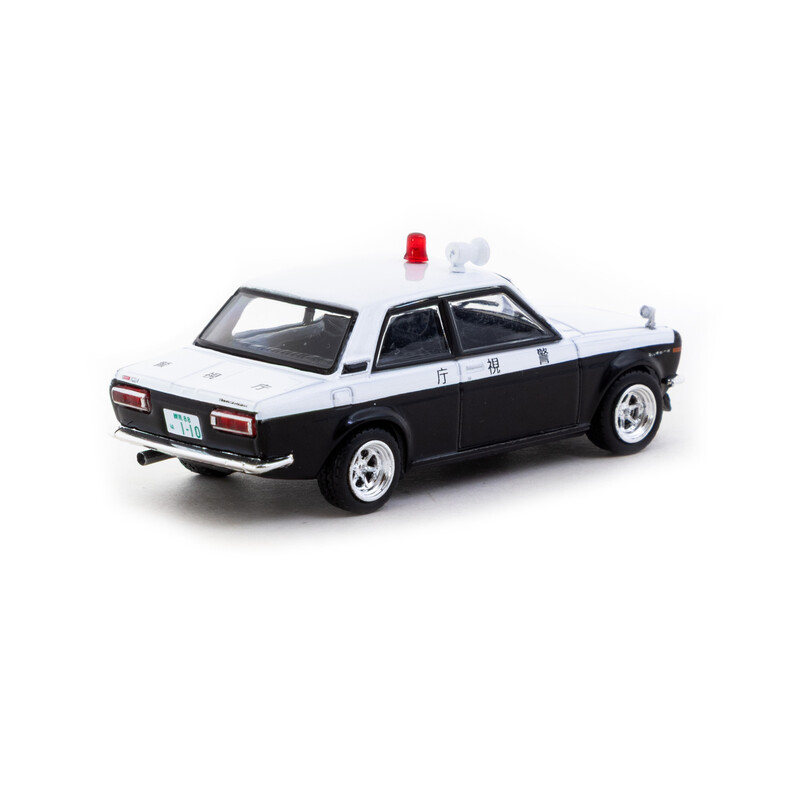 Tarmac Works 1/64 - Datsun 510 - Police Car