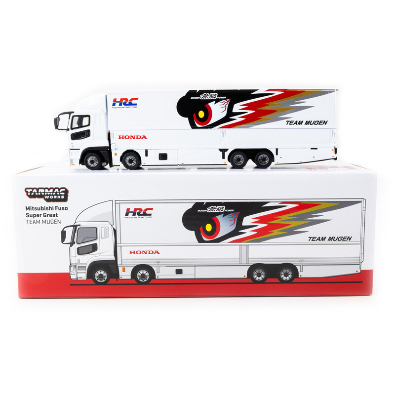 Tarmac Works 1/64 - Mitsubishi Fuso Super Great - Team Honda Mugen