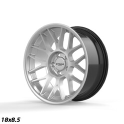 Ström STR2 18x8.5" 5x120 ET20, Quartz Silver
