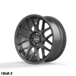 Ström STR2 18x8.5" 5x120 ET20, Satin Gunmetal