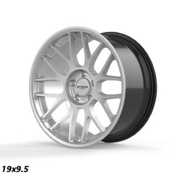Ström STR2 19x9.5" 5x120 ET27, Hyper Silver