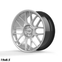 Ström STR2 19x8.5" 5x120 ET35, Quartz Silver