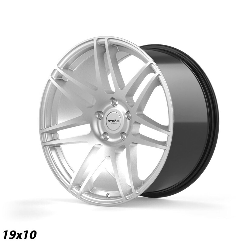 Ström STR3 19x10" 5x120 ET25, Hyper Silver